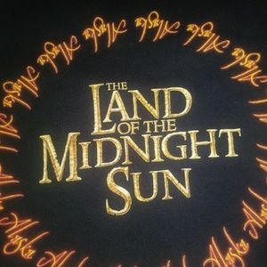 Mens  The Land of the Midnight Sun. Delta T-Shirt